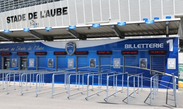 Billeterie stade de l'Aube