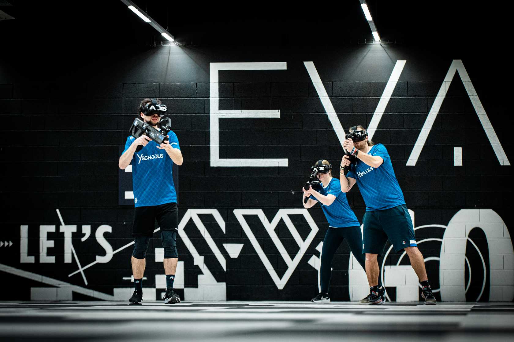 Lancement de l’équipe EVA de l’ESTAC Esports, jeu de tir en réalité virtuelle