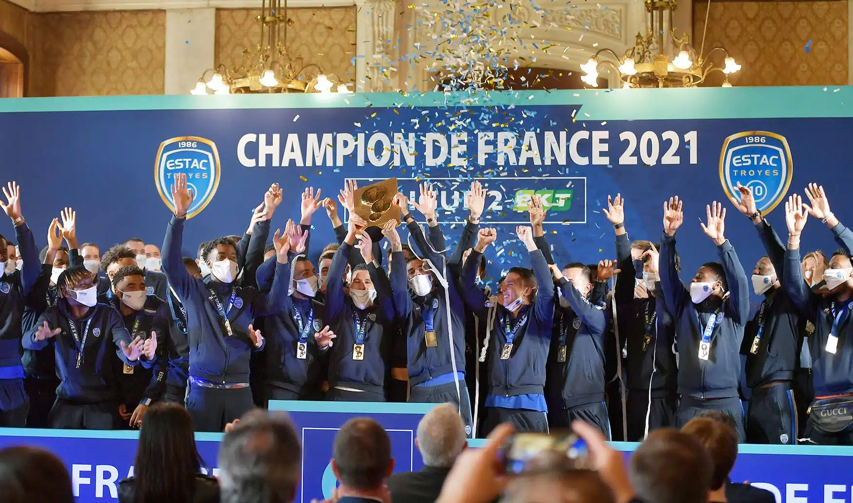 2021 - Un second titre de champion de France de Ligue 2